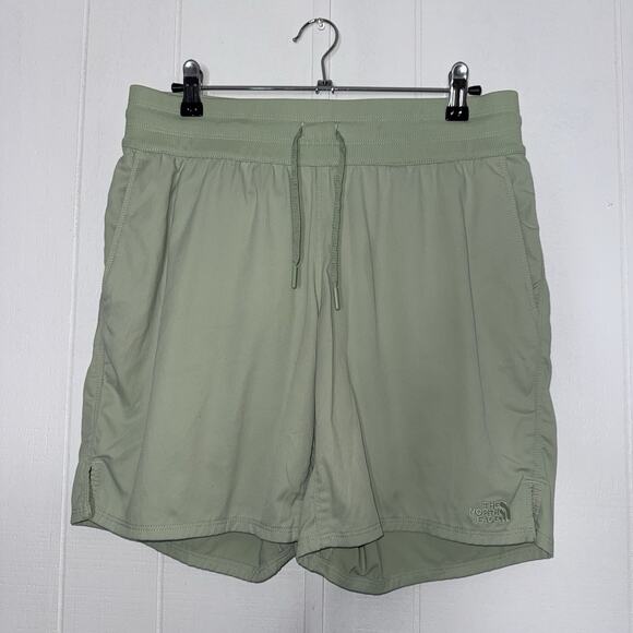 The North Face Women’s Aphrodite Shorts Misty Sage Size Large - Picture 1 of 5